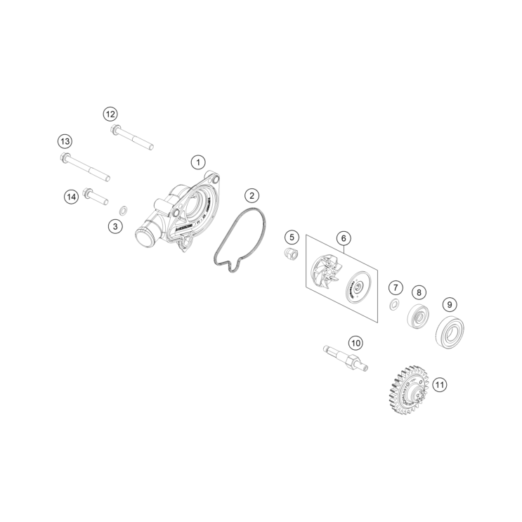POMPE A EAU HUSQVARNA 150 TE 2026